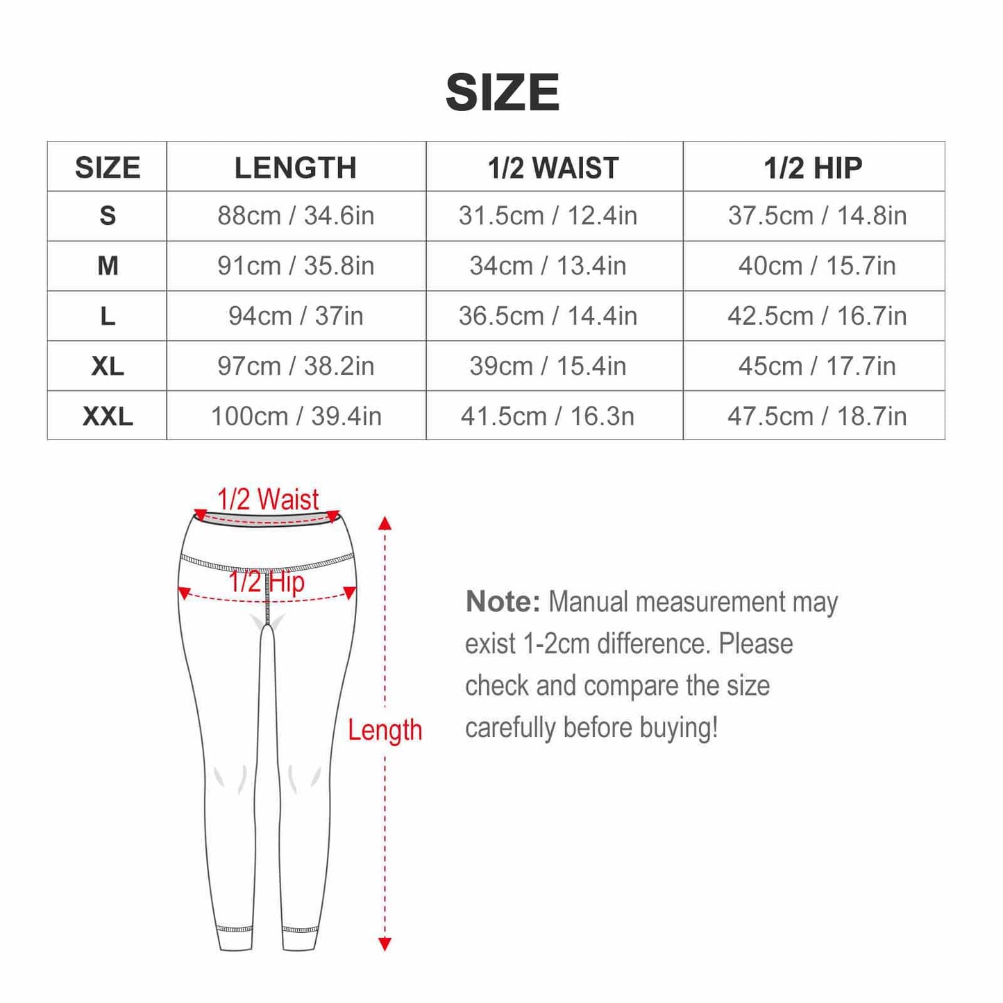 Women’s Streetwear Bottoms Black Lives Matter Leggings (S-2XL)