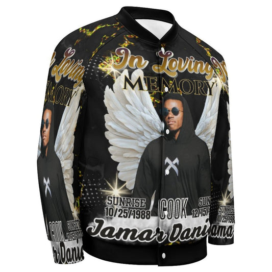 Custom Memorial Jacket – Personalized In Loving Memory Baseball Jacket (XS-6XL)