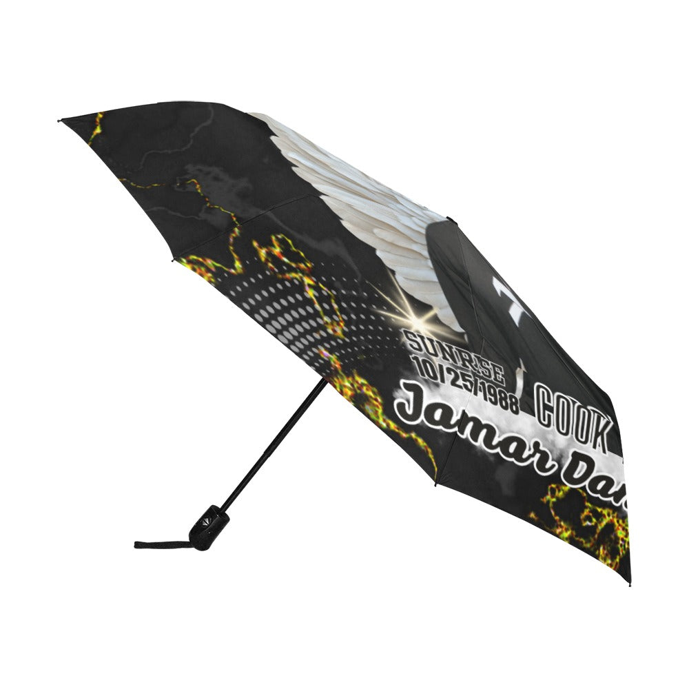Custom Memorial UV Auto Foldable Umbrella – Personalized In Loving Memory Umbrella (OS)