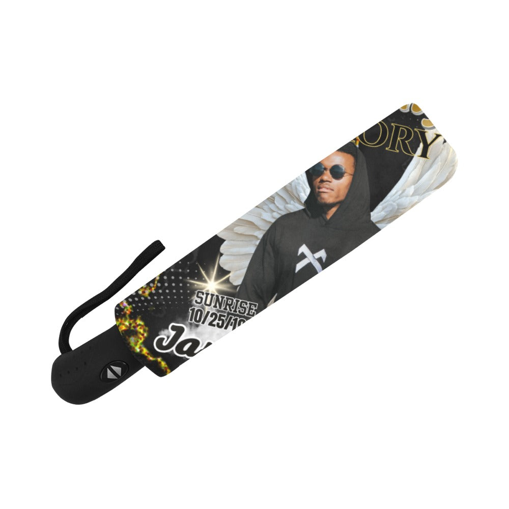 Custom Memorial UV Auto Foldable Umbrella – Personalized In Loving Memory Umbrella (OS)
