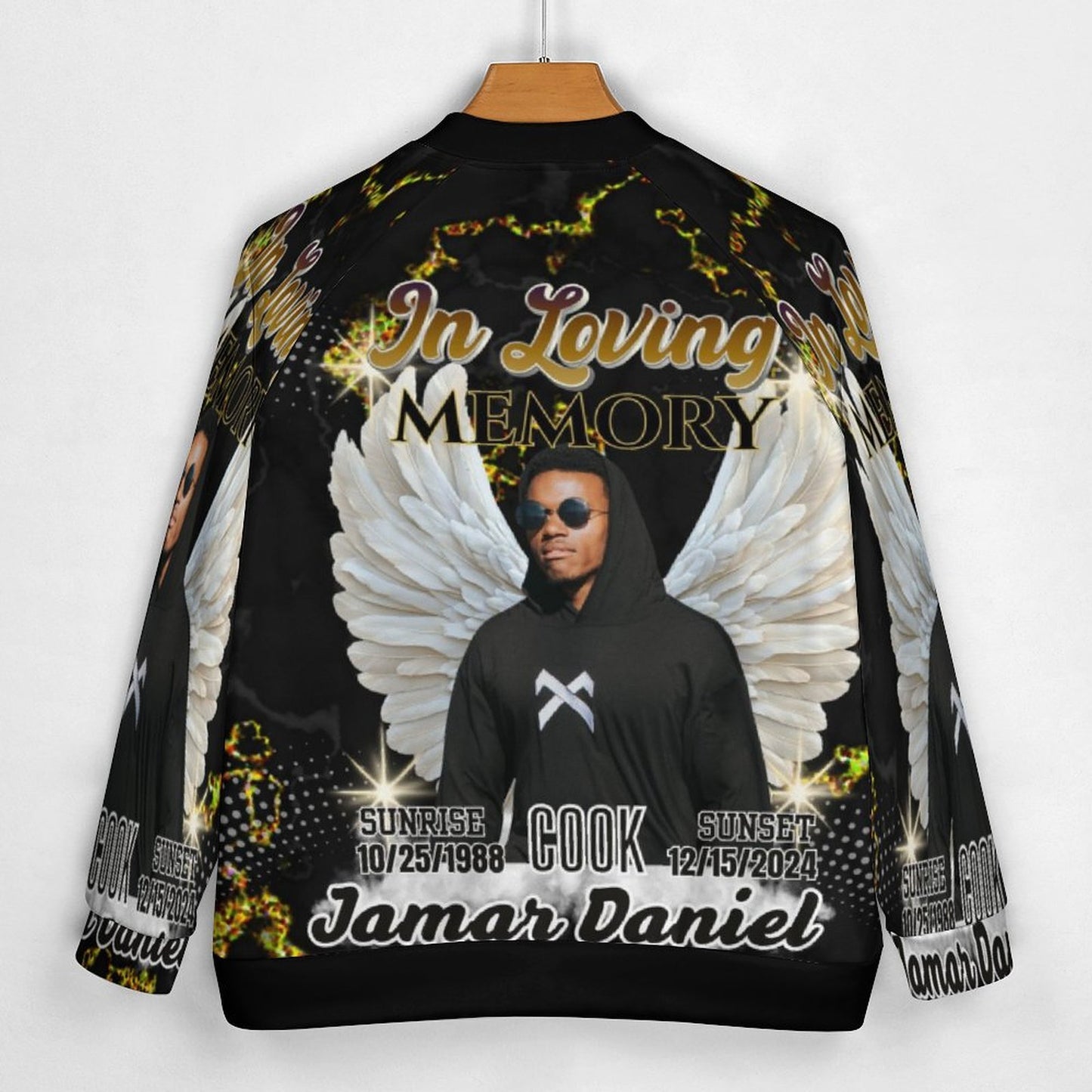 Custom Memorial Jacket – Personalized In Loving Memory Baseball Jacket (XS-6XL)