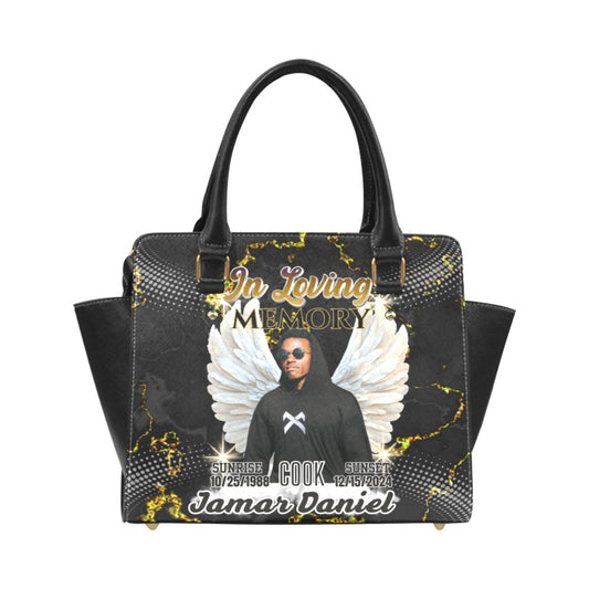 Custom Memorial Handbag – Personalized In Loving Memory Classic Shoulder Handbag #2