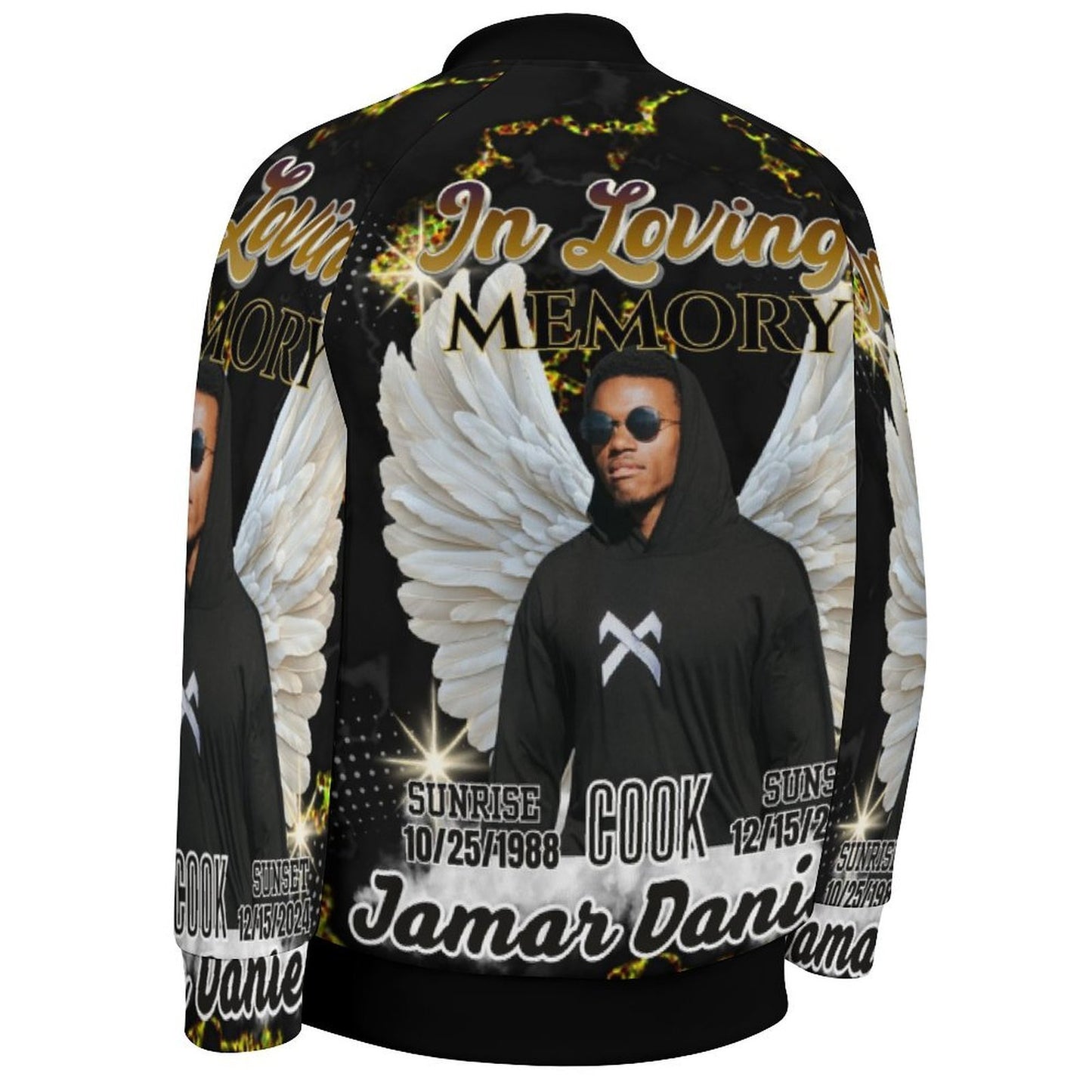 Custom Memorial Jacket – Personalized In Loving Memory Baseball Jacket (XS-6XL)