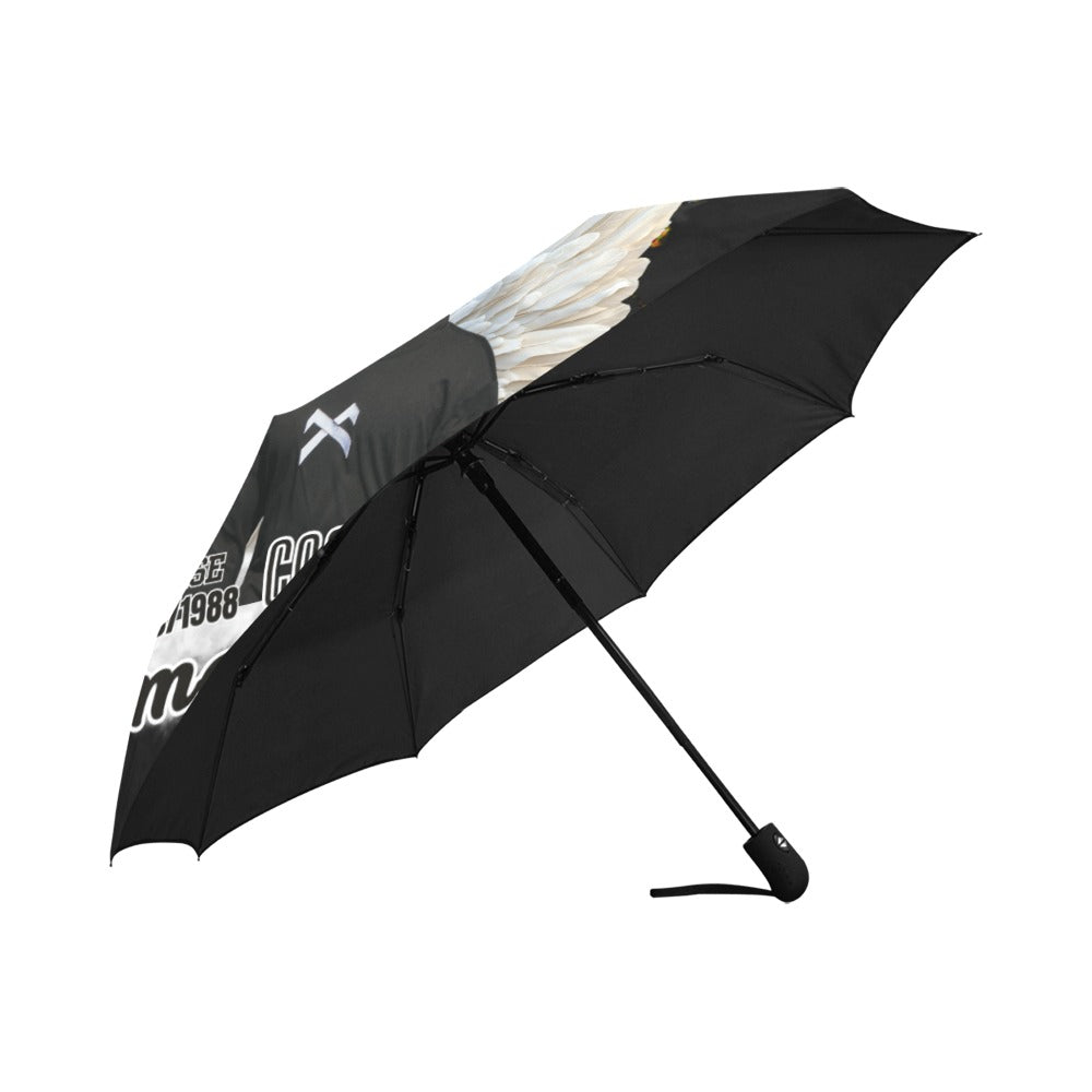 Custom Memorial UV Auto Foldable Umbrella – Personalized In Loving Memory Umbrella (OS)