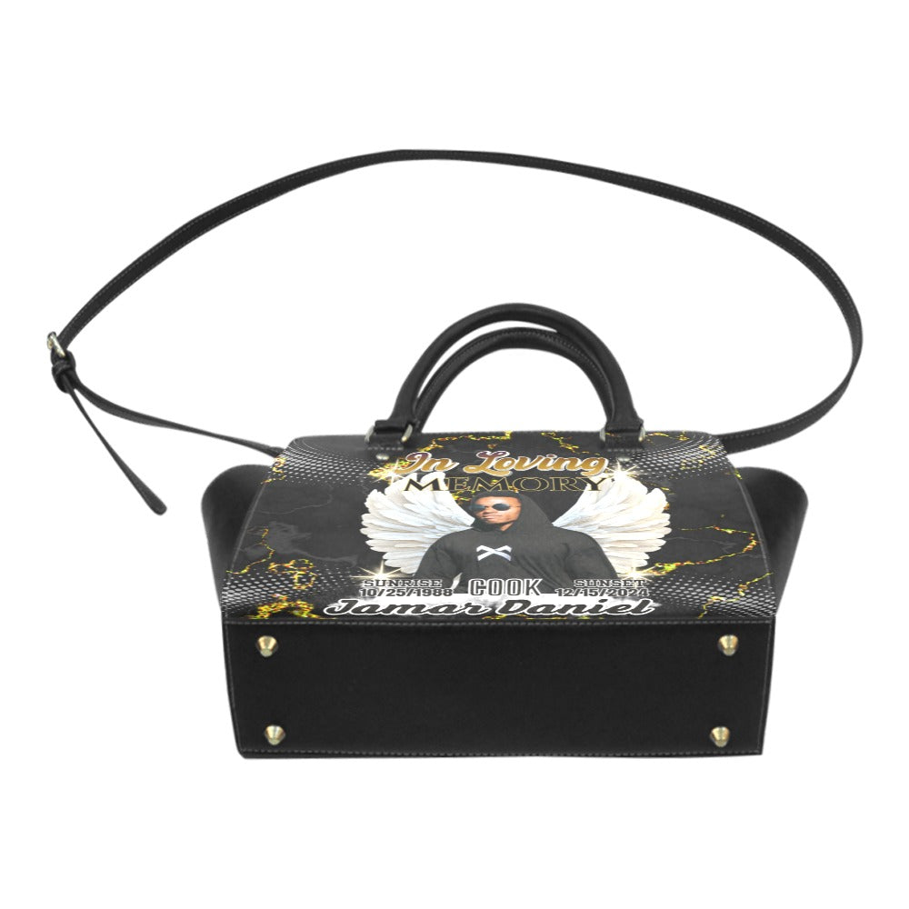 Custom Memorial Handbag – Personalized In Loving Memory Classic Shoulder Handbag #2