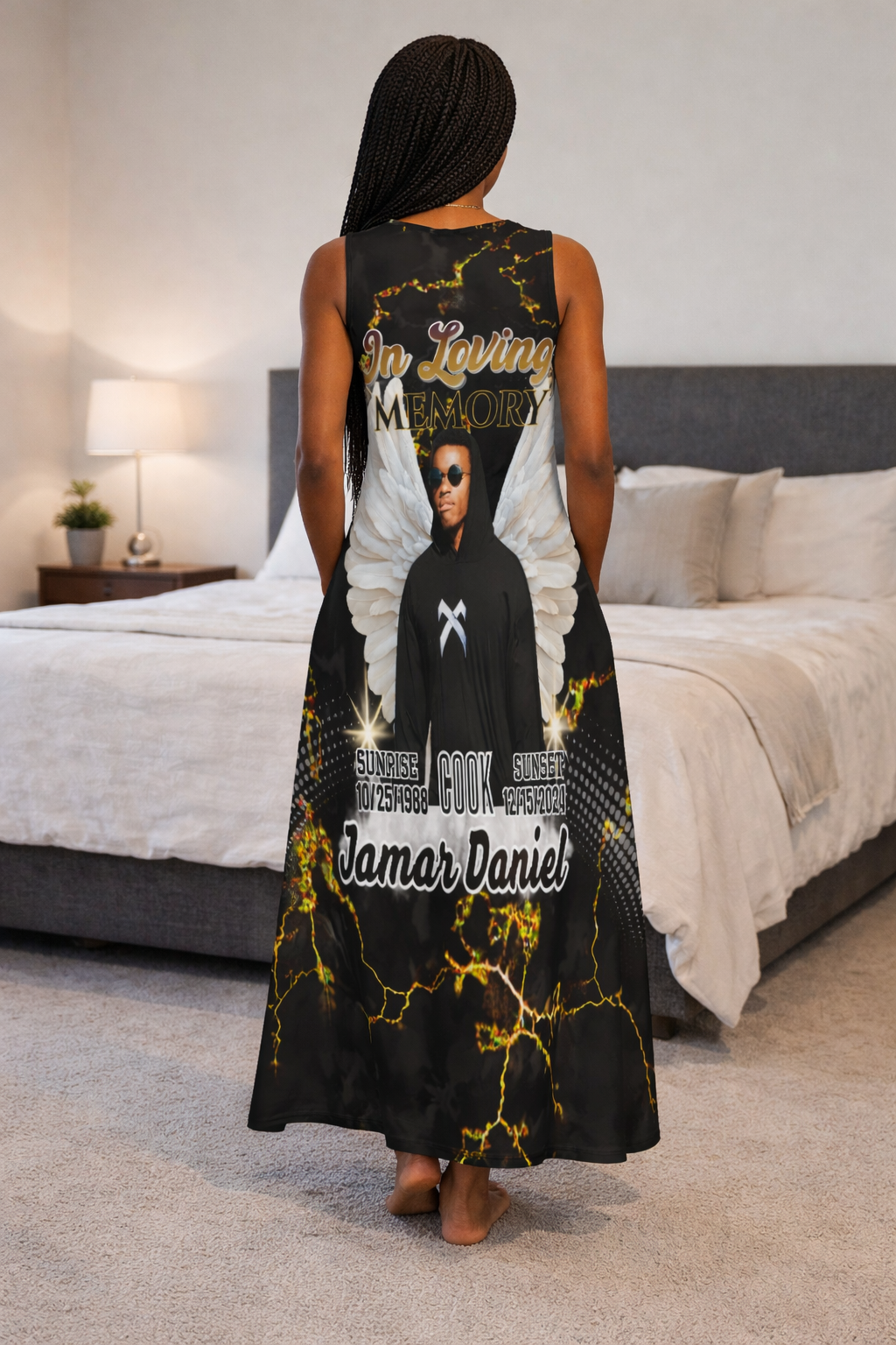Personalized Memorial Dress – Custom In Loving Memory Dress (S-5XL)