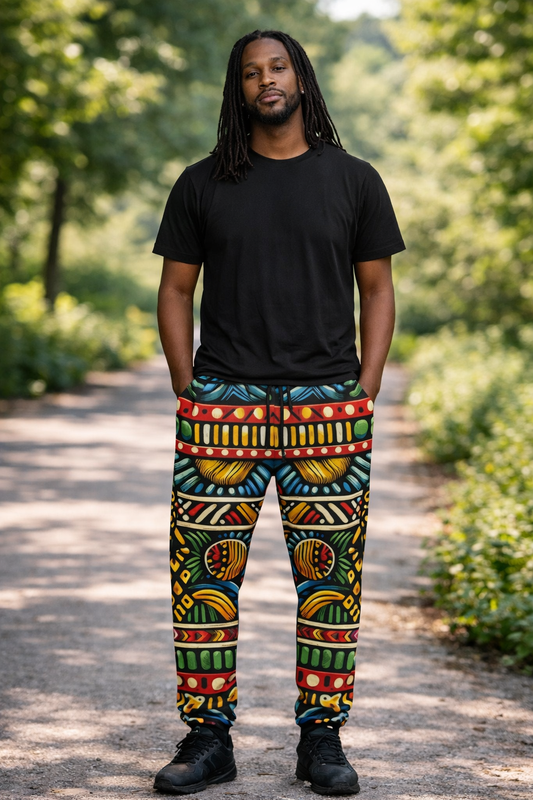 Colorful Tribal Unity Men's Joggers (S-4XL)