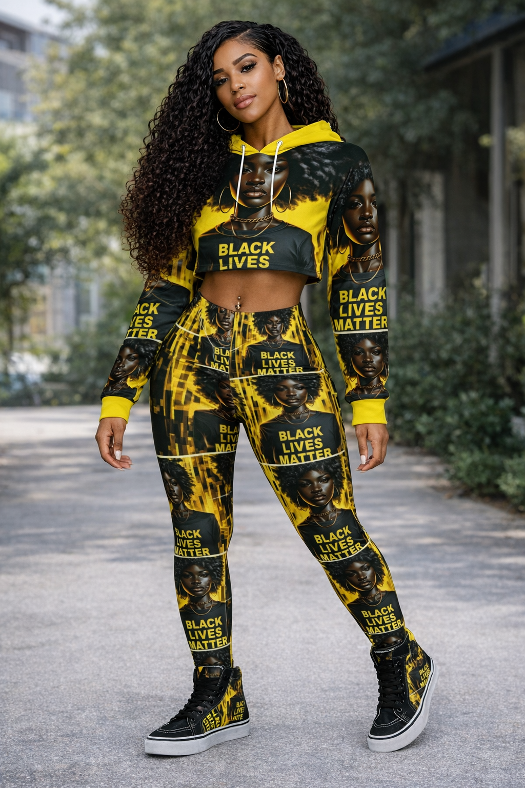 Women’s Streetwear Bottoms Black Lives Matter Leggings (S-2XL)