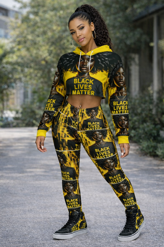 Women’s Streetwear Bottoms Black Lives Matter Leggings (S-2XL)