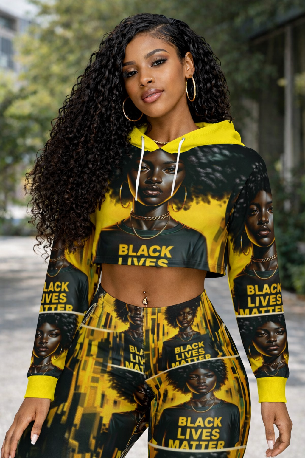 Women’s Streetwear Bottoms Black Lives Matter Leggings (S-2XL)