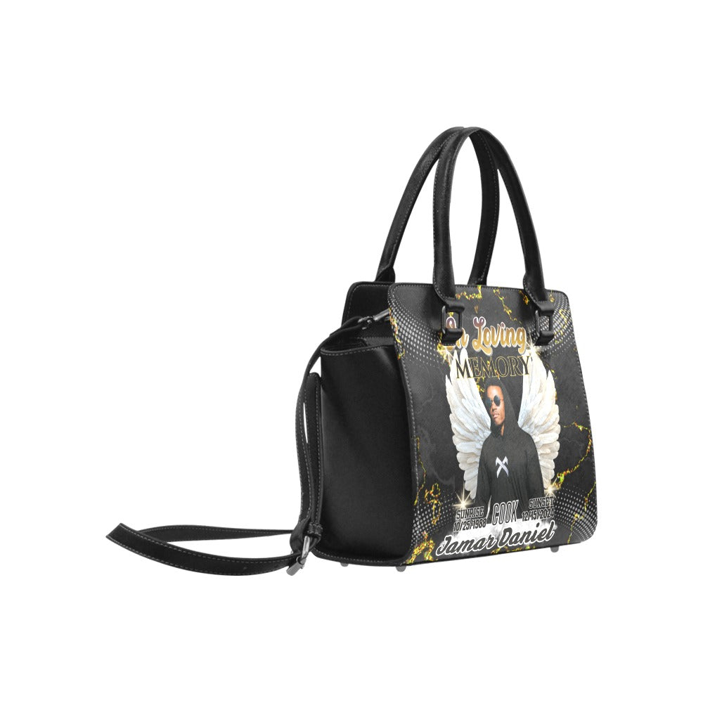 Custom Memorial Handbag – Personalized In Loving Memory Classic Shoulder Handbag #2
