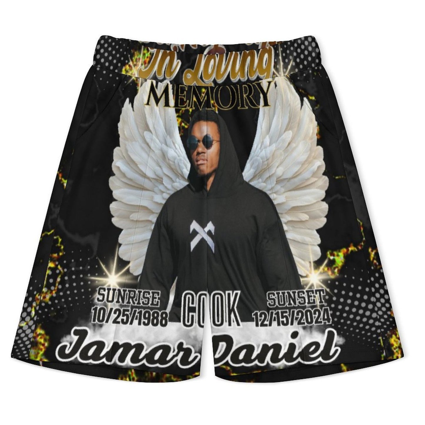 Personalized Memorial 2 Piece Outfit – Custom In Loving Memory Short Set (S-5XL)