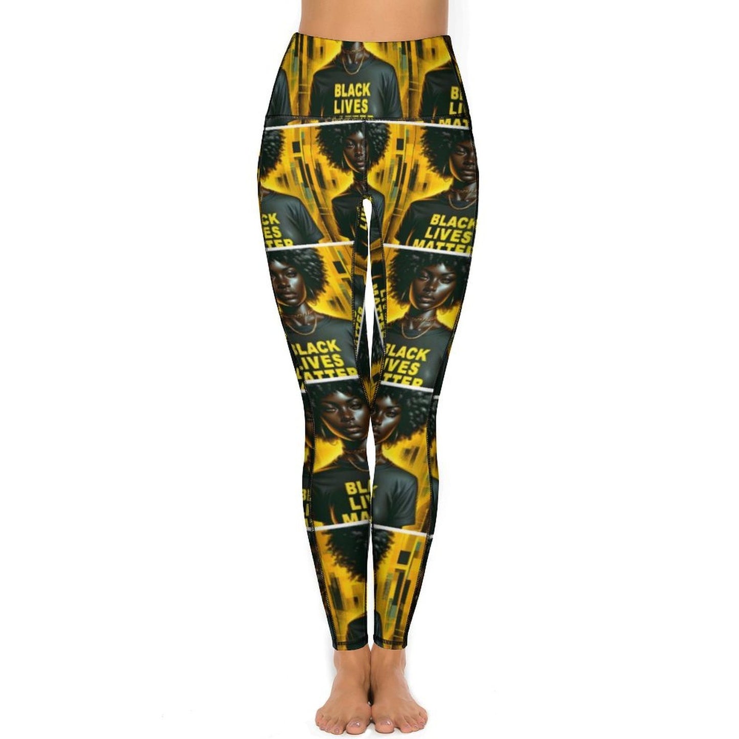 Women’s Streetwear Bottoms Black Lives Matter Leggings (S-2XL)