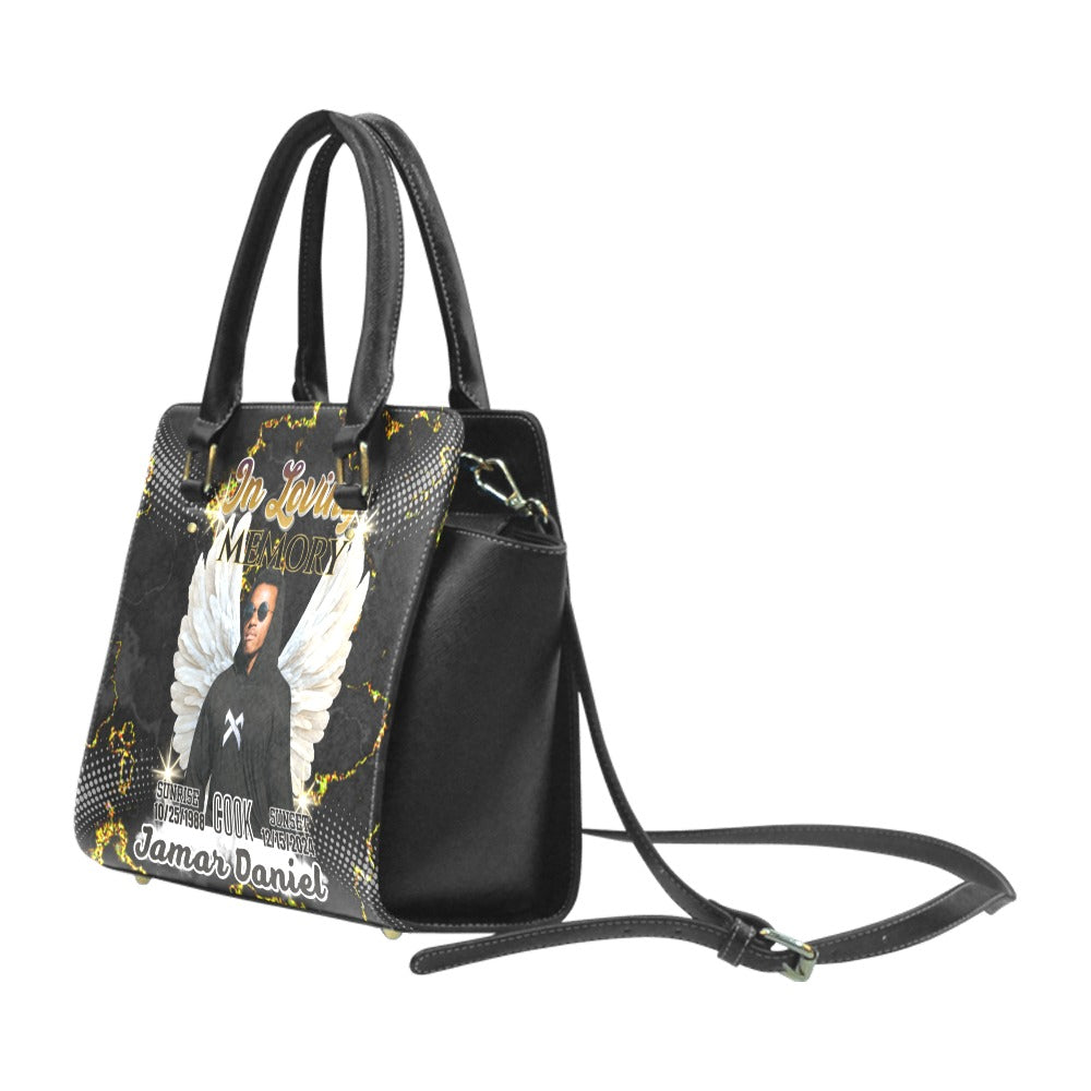Custom Memorial Handbag – Personalized In Loving Memory Classic Shoulder Handbag #2