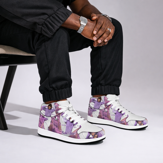 Personalized Memorial High Top Sneakers – Custom In Loving Memory Shoes (4.5-12)