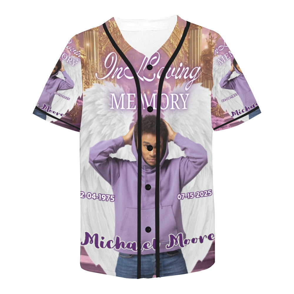 Personalized Memorial Baseball Jersey – Custom In Loving Memory Shirt (S-4XL)
