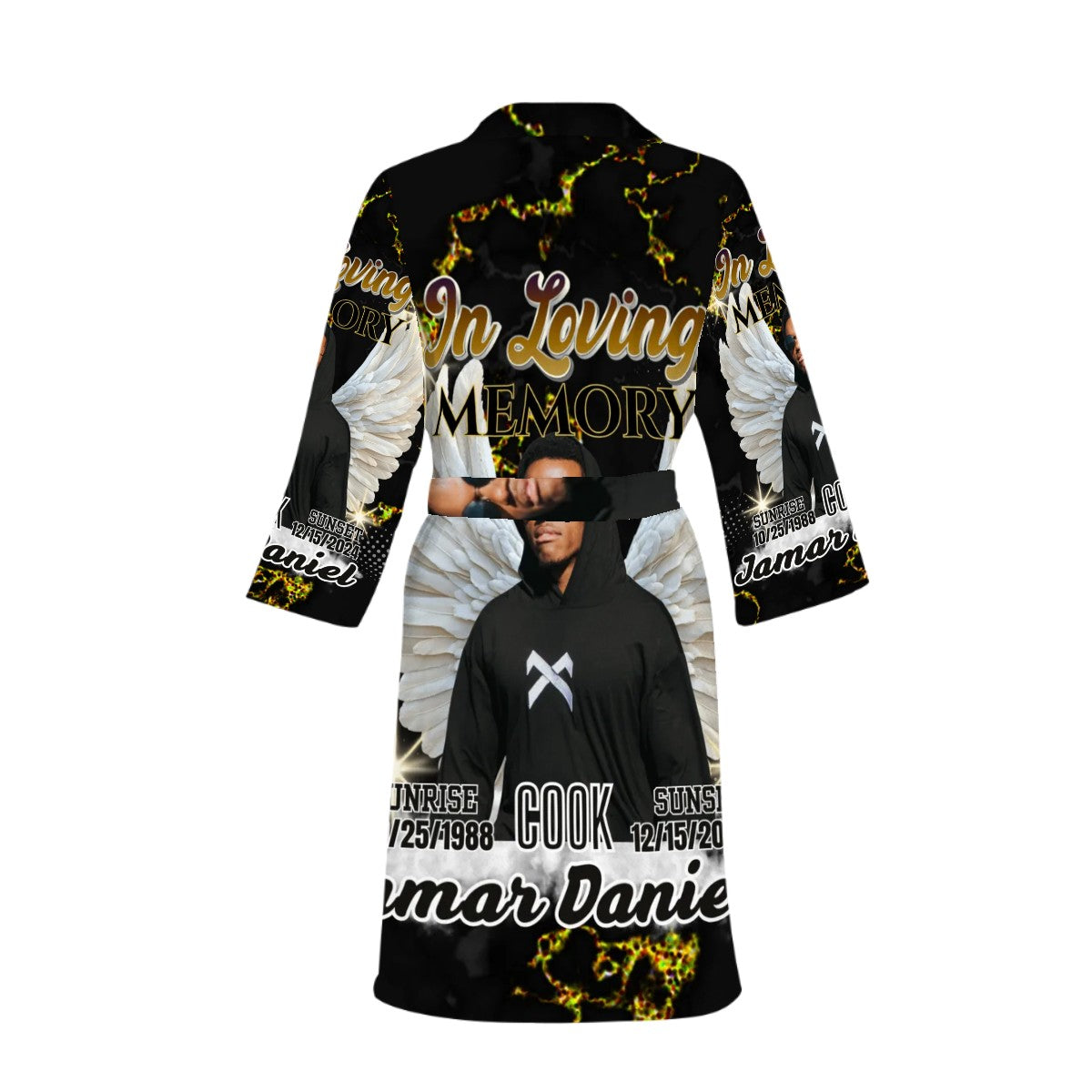 Personalized Memorial Robe – Custom In Loving Memory Robe (S-2XL)